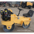 Hydraulic drive double drum ride on mini road roller (FYL-850)